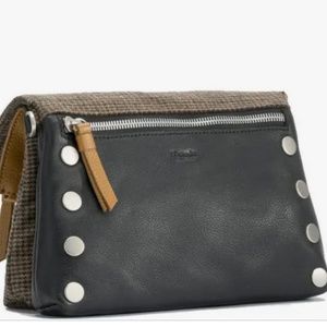 NEW Hammitt Dillon Small  - Houndstooth and Leather